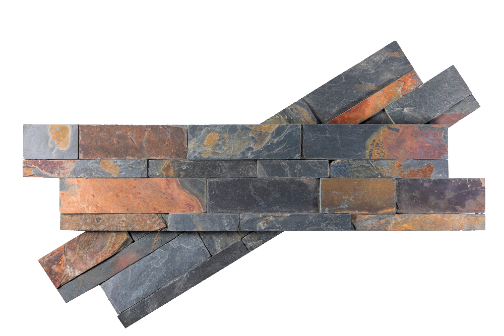 Декоративный камень 3D панели RKS SLATE Сланец Jack Multi Natural