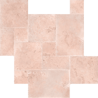 Натуральная плитка из травертина Ivory French Pattern лучшее для интерьера и экстерьера — RKS SLATE 